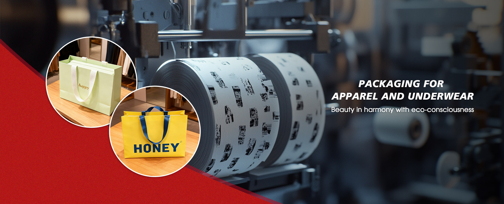 Chine Fabricant de sacs de pochette d'emballage de vêtements