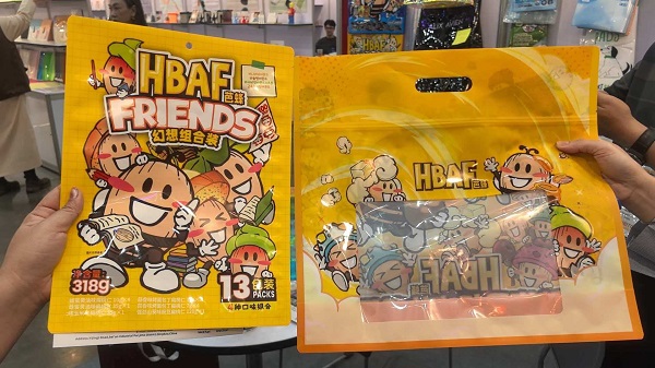 RGS Packaging fabrique des sacs à fermeture éclair scellés personnalisés à trois bords