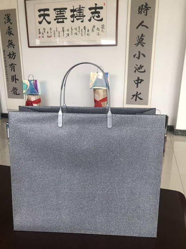 Glitter Film Laminated Gift Tote Bag