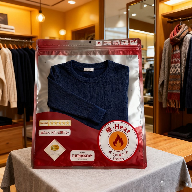 Sac de poche d'emballage de tricots