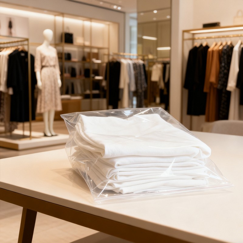 Sac pochette PE sans impression