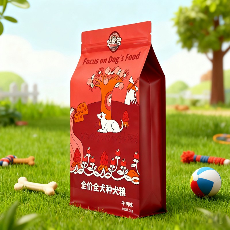 Sac d'emballage d'aliments et de collations en PET