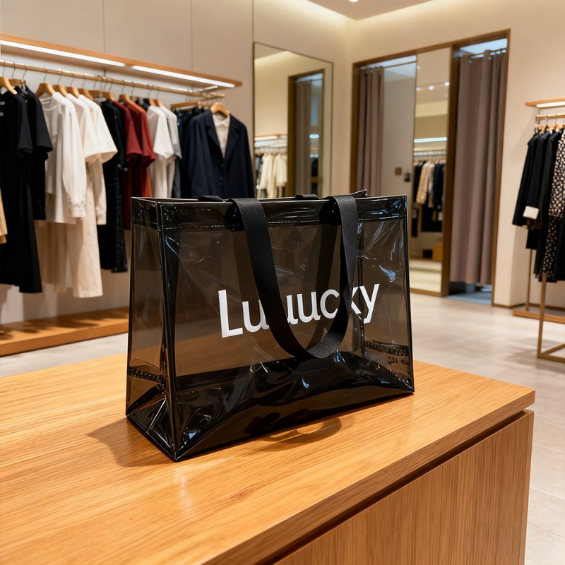 Sac cadeau fourre-tout en PVC