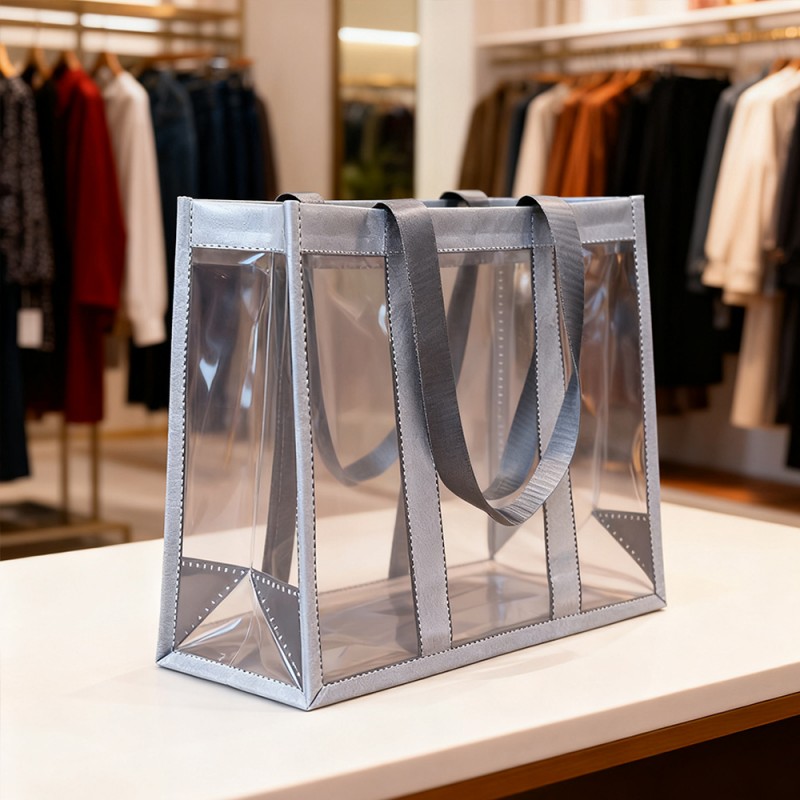 Sac fourre-tout cadeau laminé à trois couches